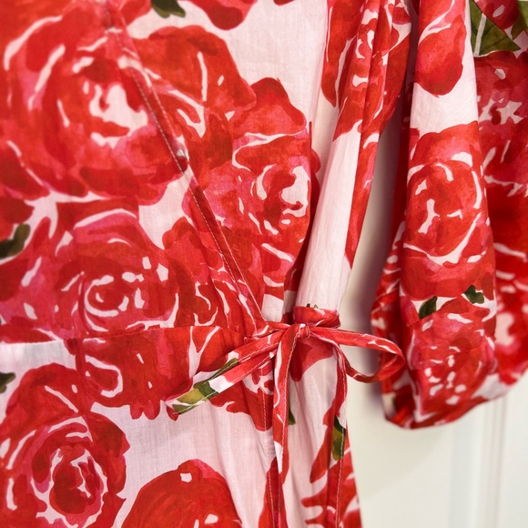 RHODE Resort Fiona Floral-print Rose Bouquet Dress - Picture 6 of 10